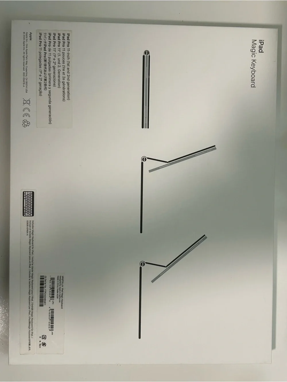 Apple Magic Keyboard Folio with Trackpad - Black
